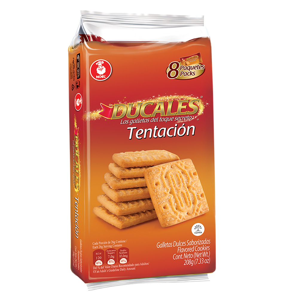 GALLETA DUCALES TENTACION 8X4