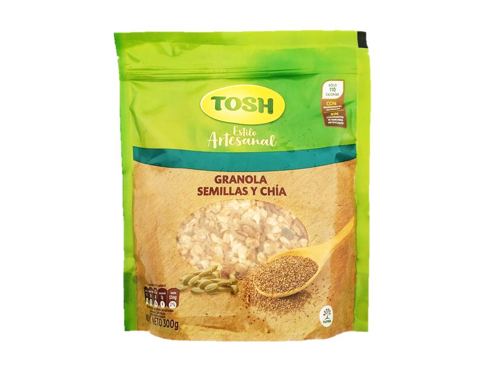 GRANOLA TOSH X 300 GR BS SEMILLAS CHIA