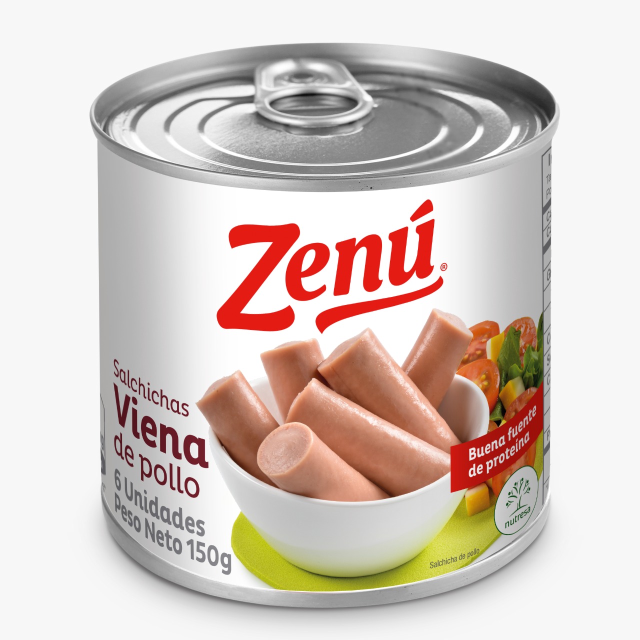 SALCHICHA ZENU X 150 GR POLLO