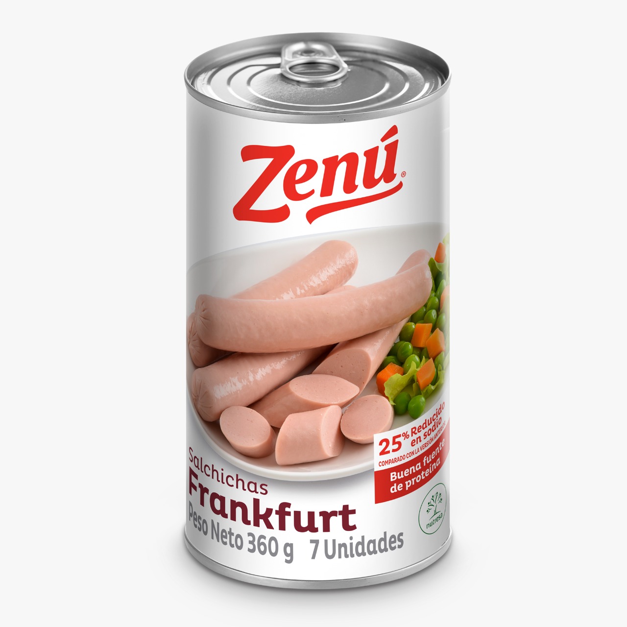 SALCHICHA ZENU X 360 GR FRANKFURT
