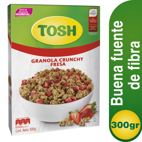 GRANOLA TOSH X 300 GR CJ FRESA