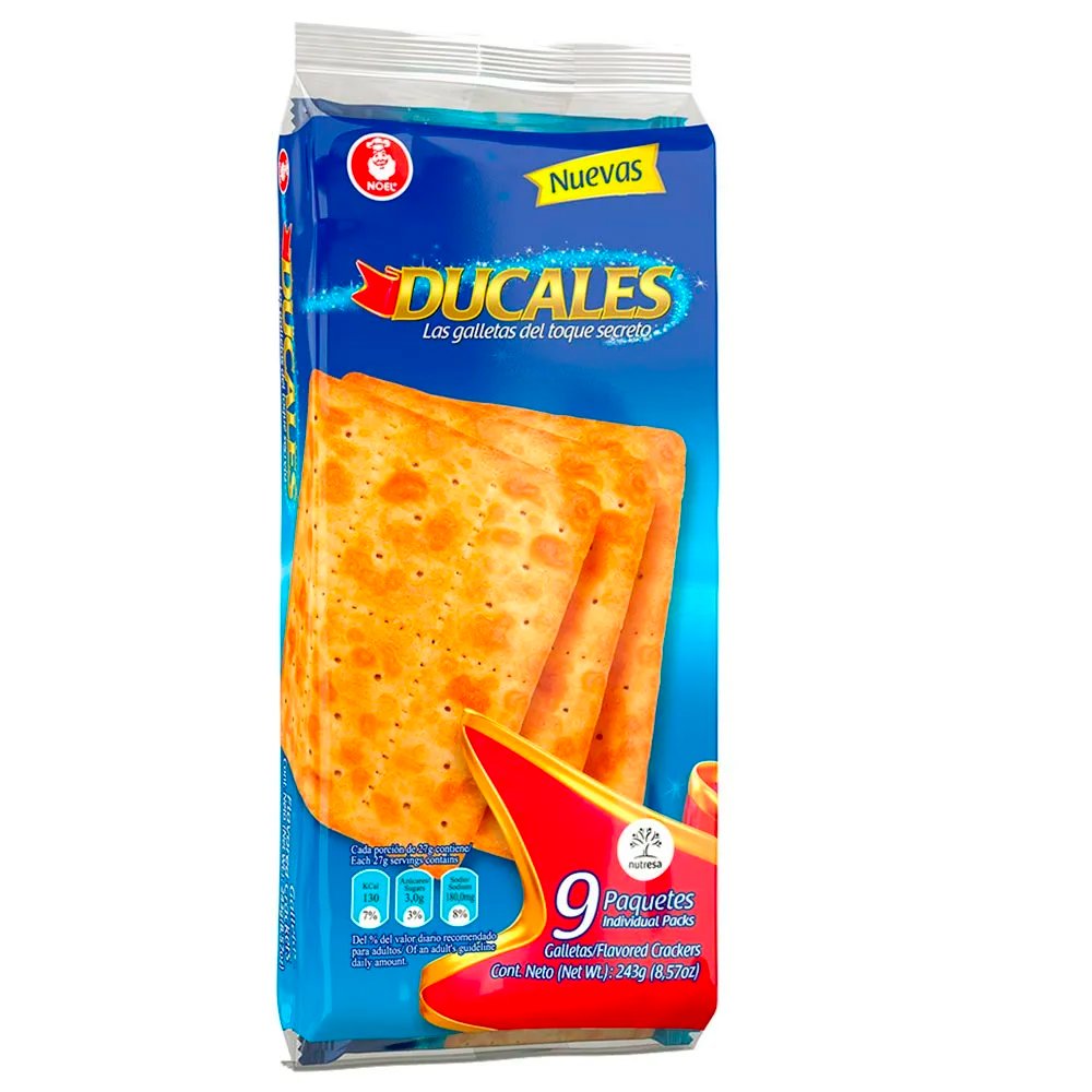 GALLETA DUCALES 9X3 ORIGINAL