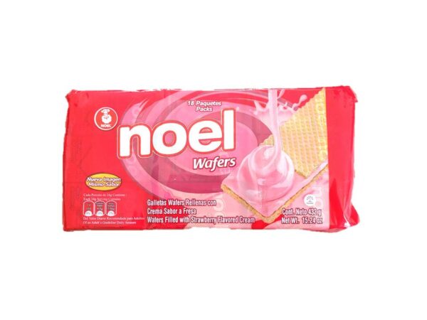 GALLETA NOEL WAFER 12X2 FRESA
