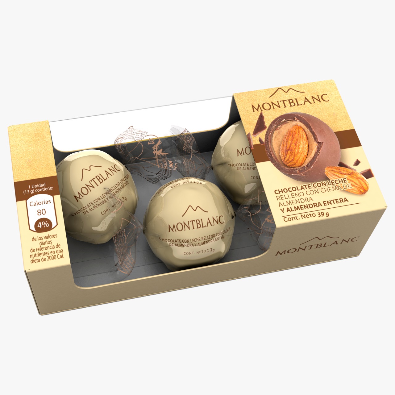 CHOCOLATINA MONTBLANC X 3 UND