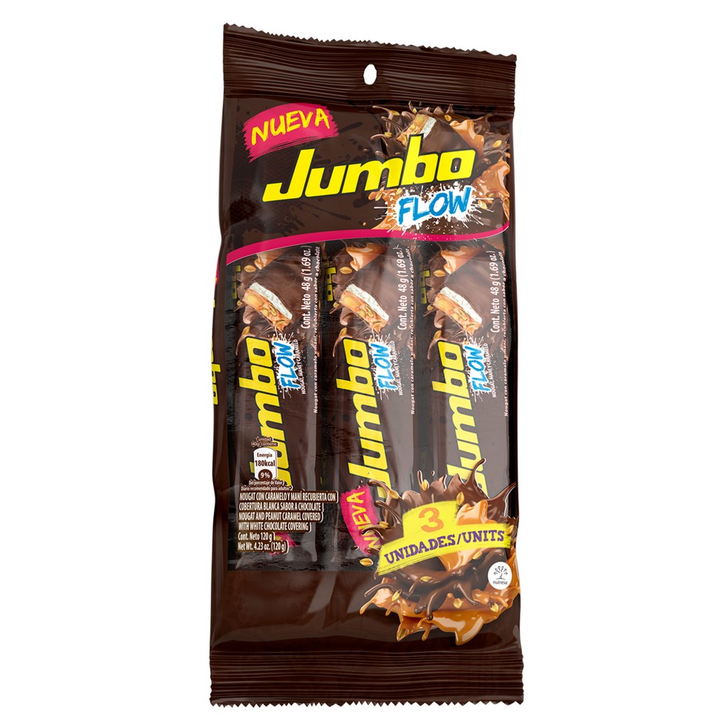 CHOCOLATINA JUMBO FLOW 3X48G