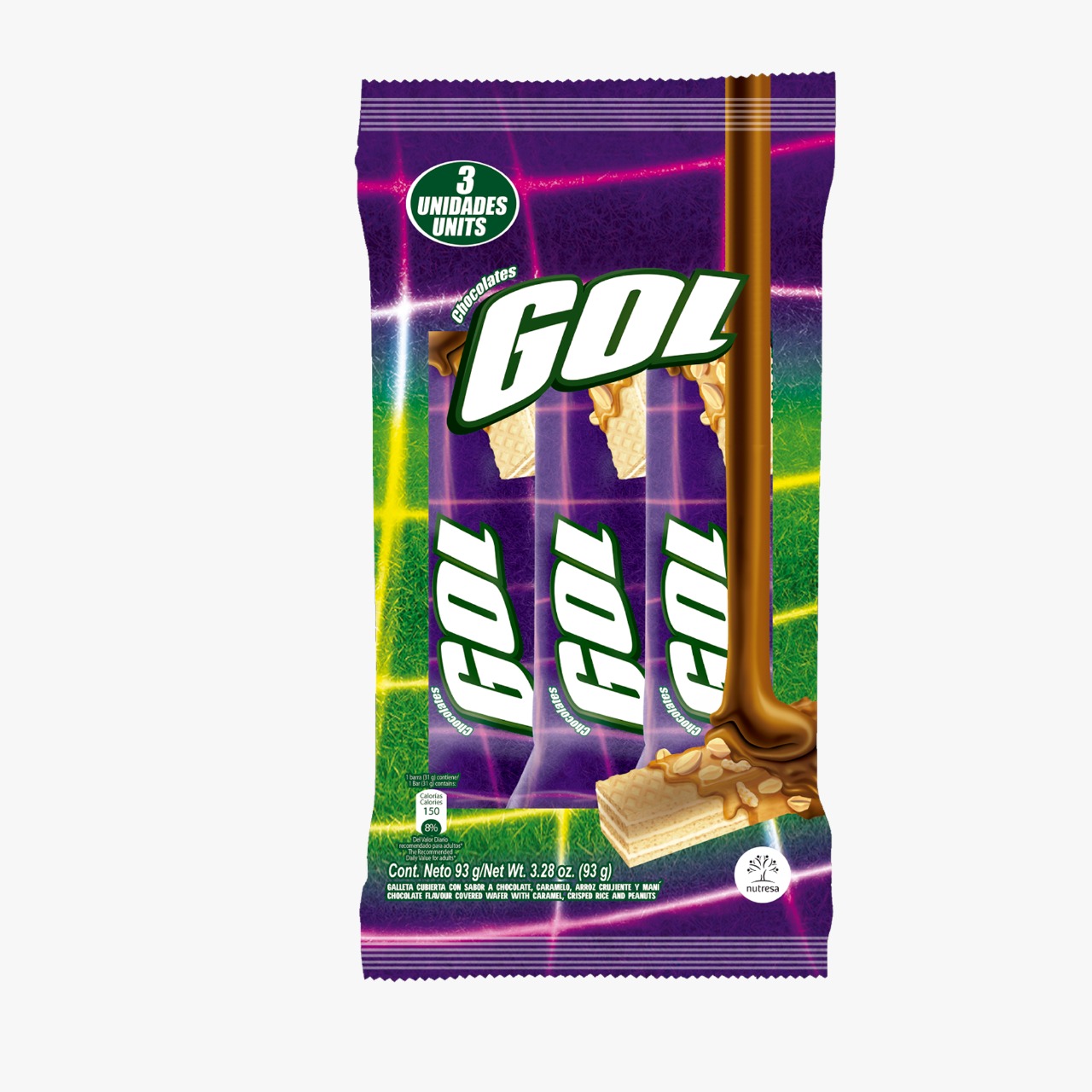CHOCOLATINA GOL 3X31/28G