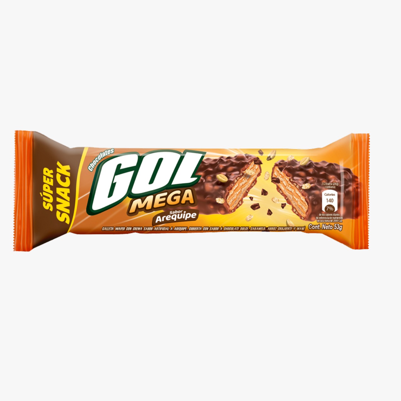 CHOCOLATINA GOL AREQUIPE X 58/46 GR