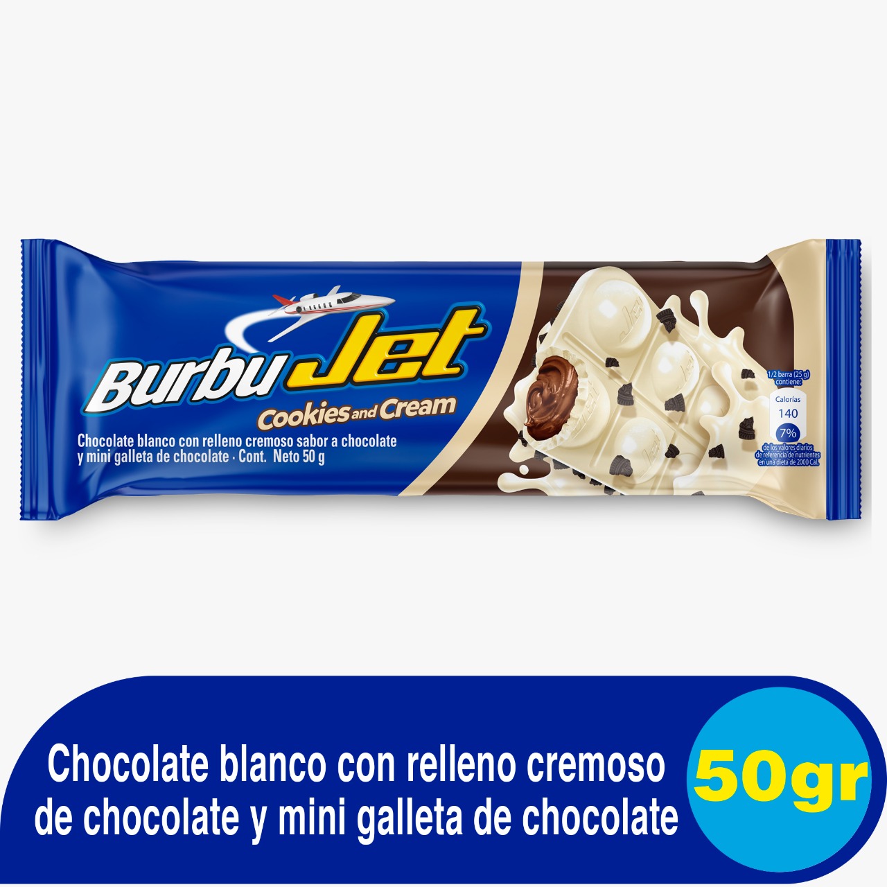 CHOCOLATINA JET BURBUJET COOKIES X 50 GR