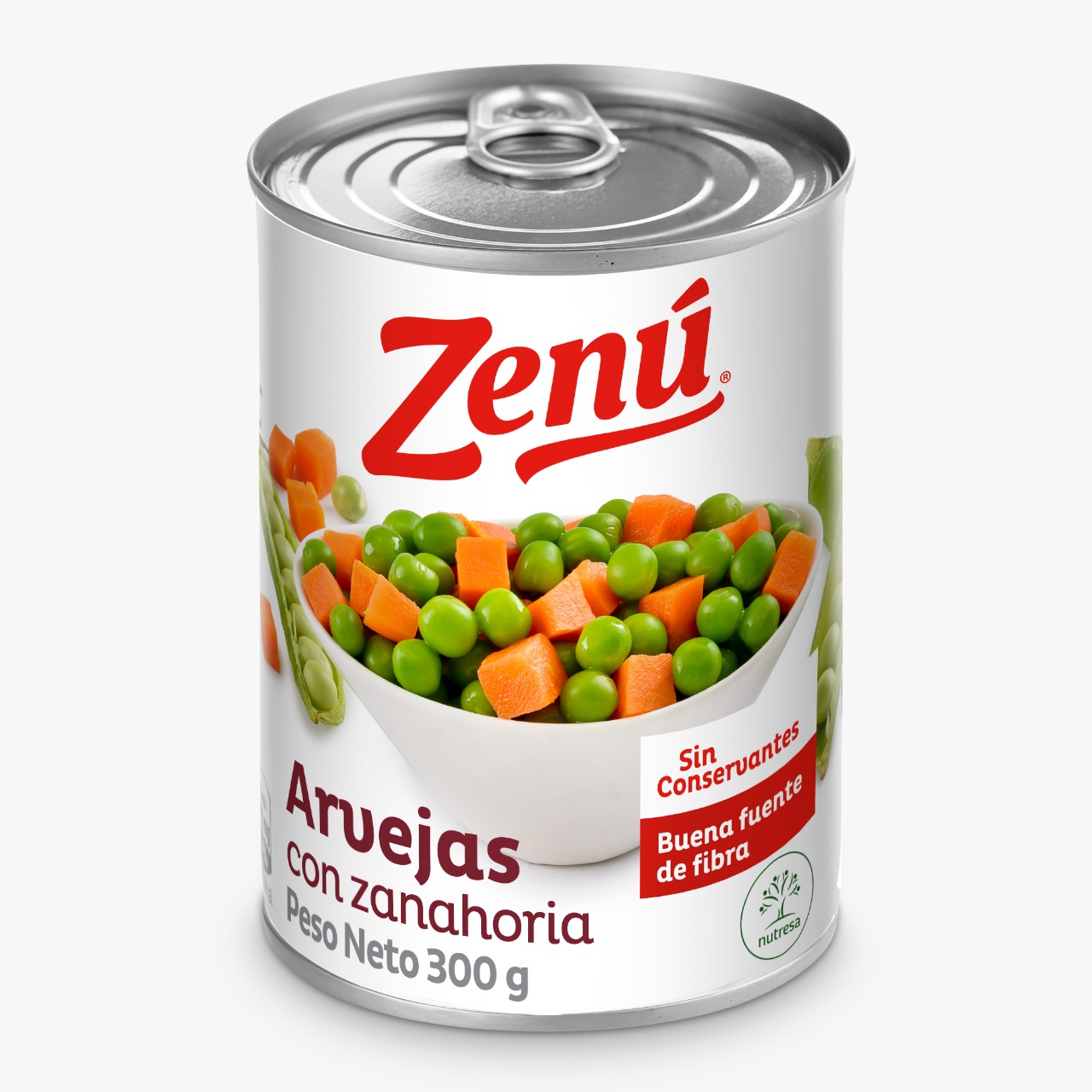 ARVEJA ZENU X 300 GR ZANAHORIA