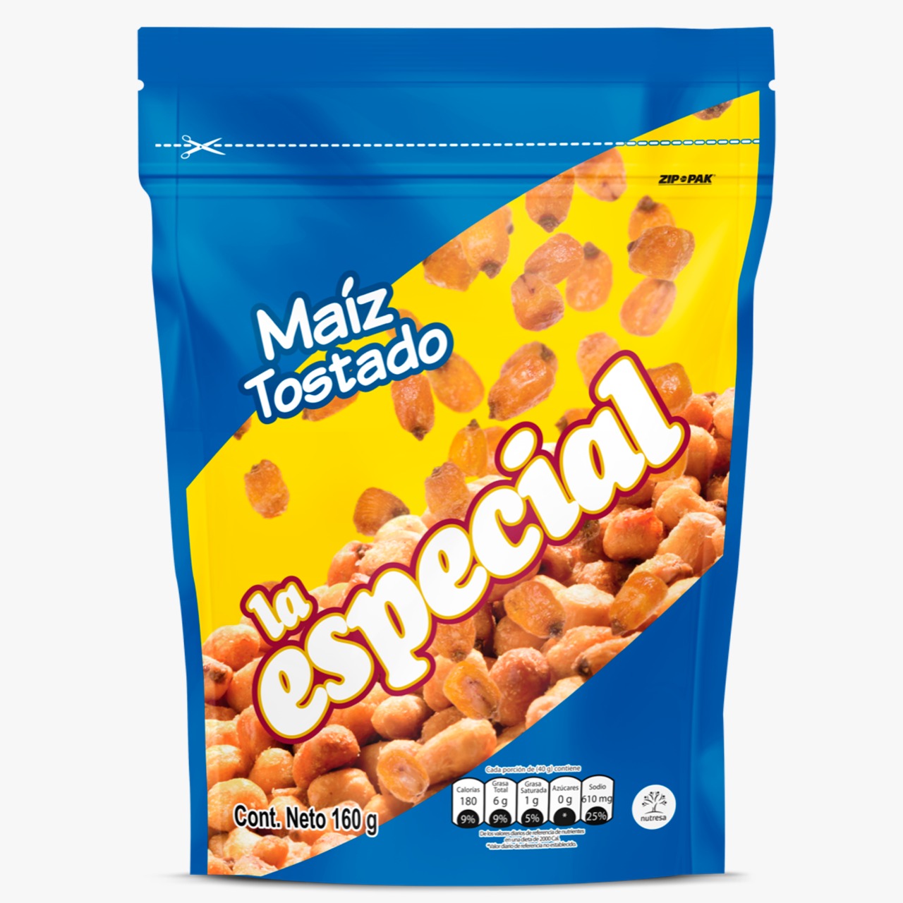 PASABOCAS ESPECIAL MAIZ X 160 G