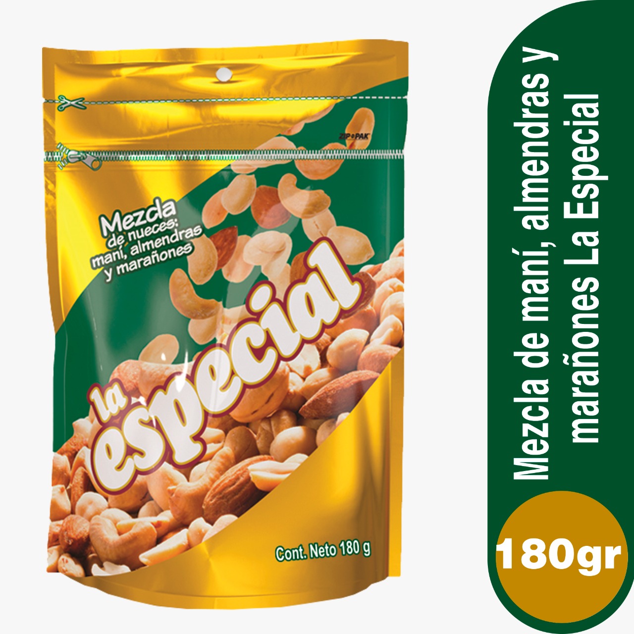 PASABOCAS ESPECIAL MEZCLA X 180 GR
