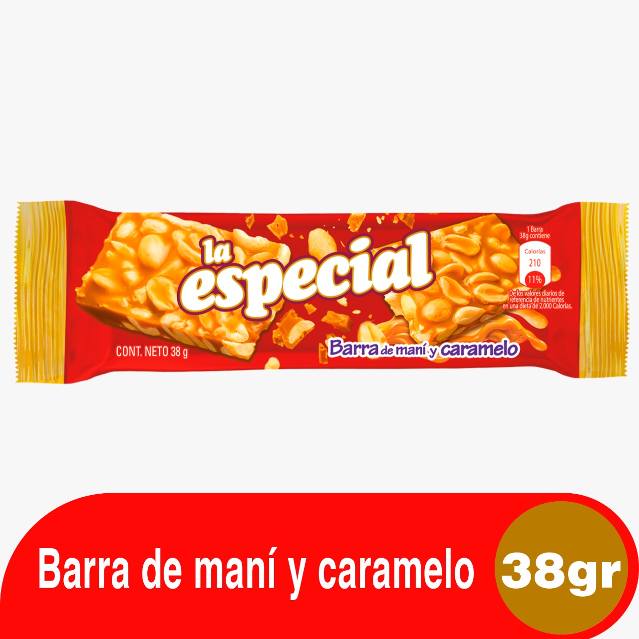 PASABOCAS ESPECIAL CARAMELO SAL  X 40 GR
