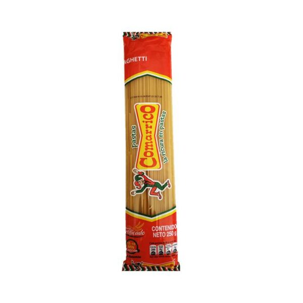 PASTA COMARRICO X 250 GR SPAGHETTI