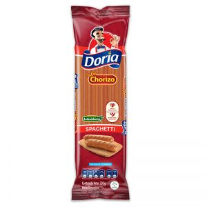 PASTA DORIA SPAGHETTI X 250 GR CHORIZO