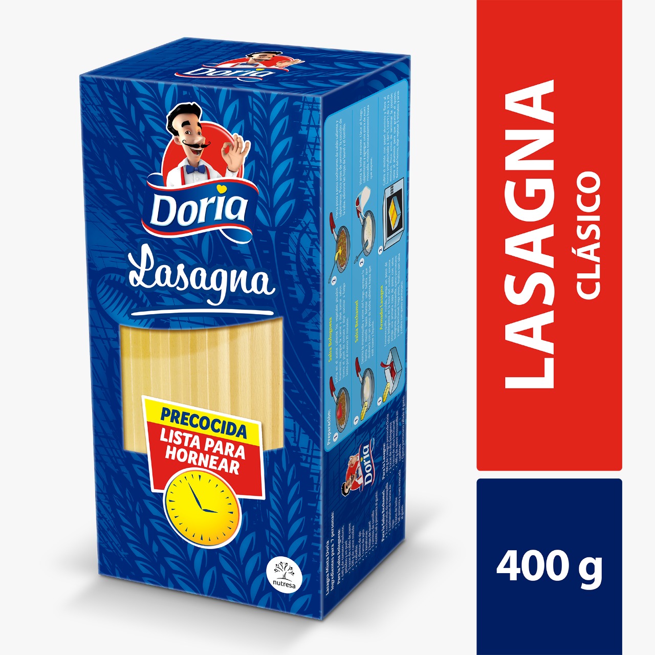 LASAGNA DORIA X 400 GR