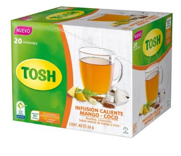 TE TOSH INFUSION X 24 G MANGO COCO