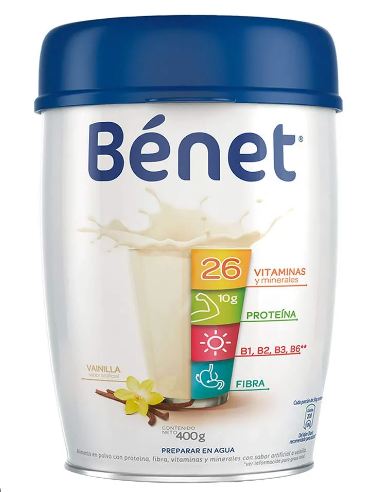 BEBIDA BENET X 400 GR VAINILLA
