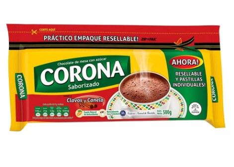 CHOCOLATE CORONA X 500 GR CYC
