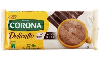 CHOCOLATE CORONA X 142 GR DELICATO
