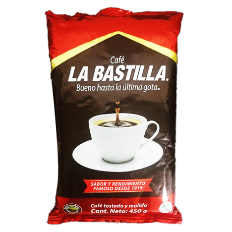 CAFE BASTILLA FUERTE X 450 GR NA*