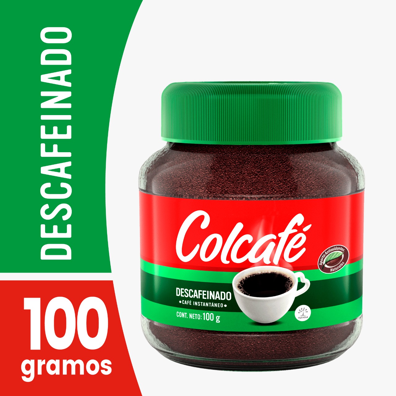 CAFE COLCAFE DESCAFEINADO X 90/100 GR