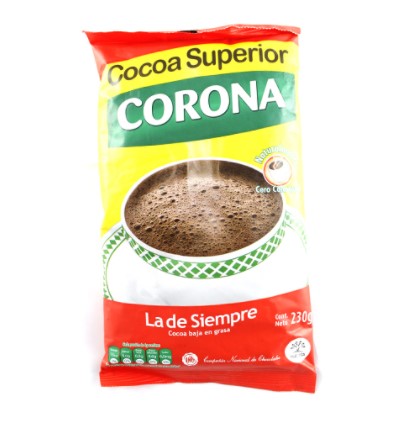 CHOCOLATE CORONA COCOA X 230 GR