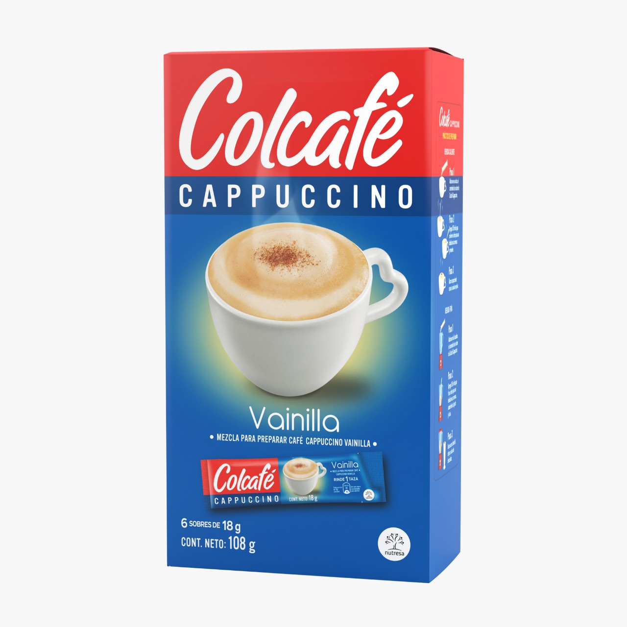 CAPPUCCINO COLCAFE X 13 GR VAINILLA