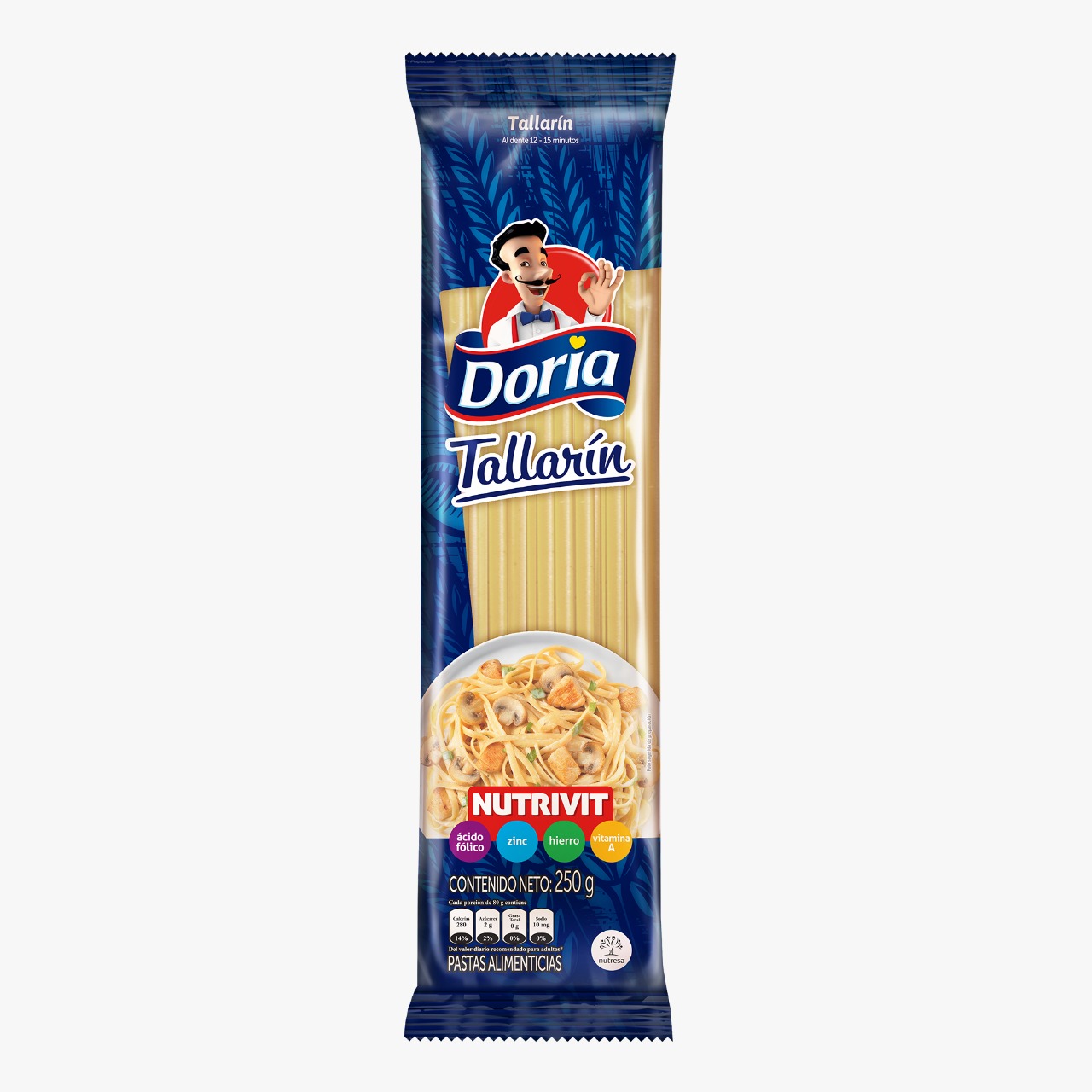 PASTA DORIA X 250 GR TALLARINES