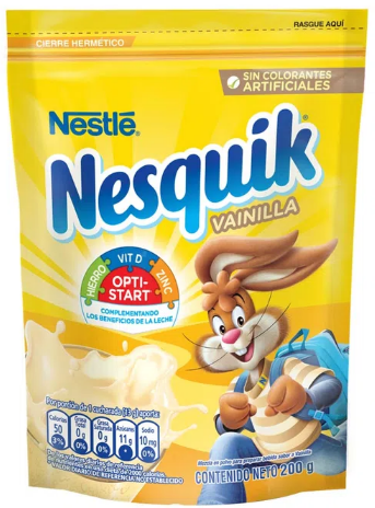 NESQUIK X 200 GR DP VAINILLA