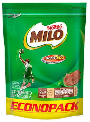 MILO X 500 GR DP