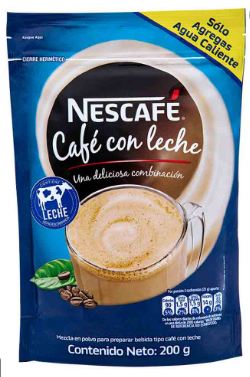 CAFE NESCAFE LECHE X 220 GR DP