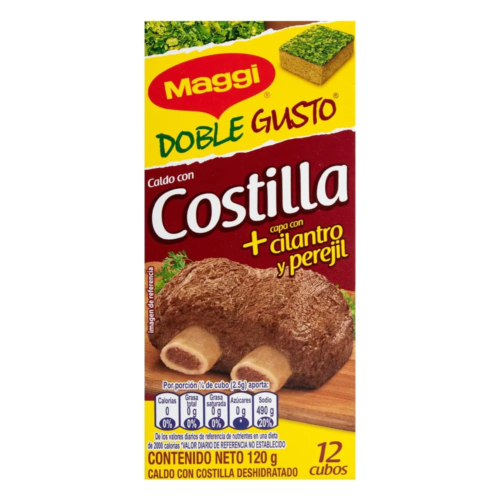 CALDO MAGGI X 12 CB 120 G DOBLE GUSTO