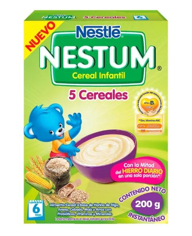 CEREAL NESTUM 5 CEREALES X 200 GR