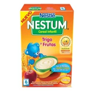 CEREAL NESTUM TRIGO FRUTAS X 200 GR