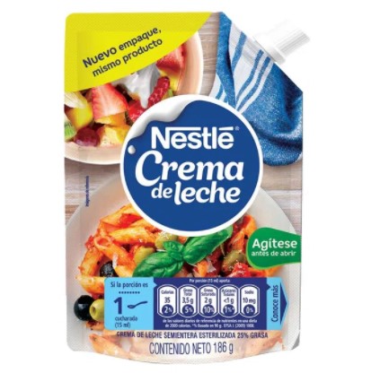 CREMA LECHE NESTLE X 186 GR