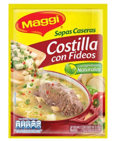 CREMA MAGGI X 65 GR SOPA COSTILL FIDE