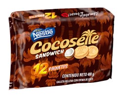 GALLETA COCOSETTE SANDWICH X 12 U 438 G