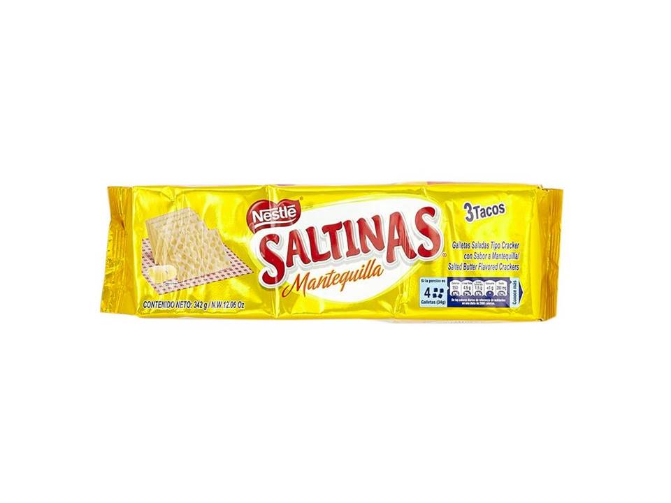 GALLETA SALTINAS X 3 TCS MANTEQUI 342 G