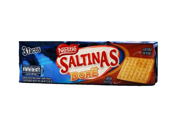 GALLETA SALTINAS X 3 TCS DORE 351 G