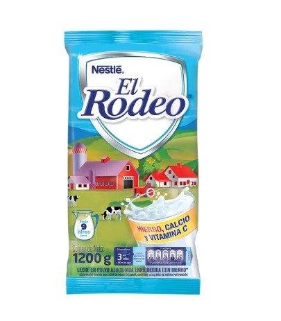 LECHE POLVO RODEO X 1250 GR