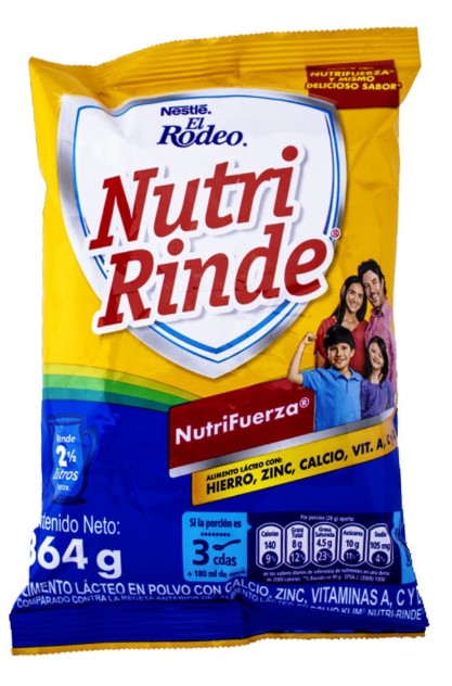 LECHE POLVO RODEO NUTRI X 405 GR