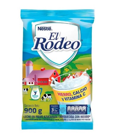 LECHE POLVO RODEO X 875 GR
