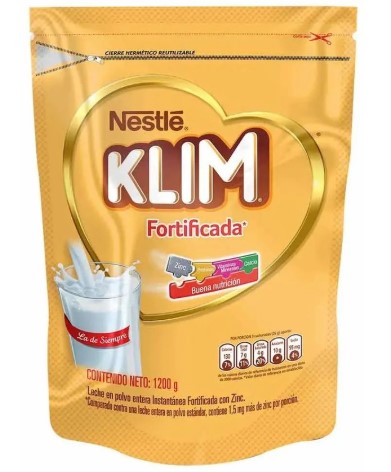 LECHE POLVO KLIM X 1200 GR FORTIFIC
