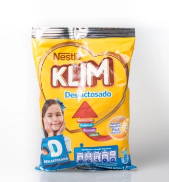 LECHE POLVO KLIM X 360 GR DESLACTOSADA
