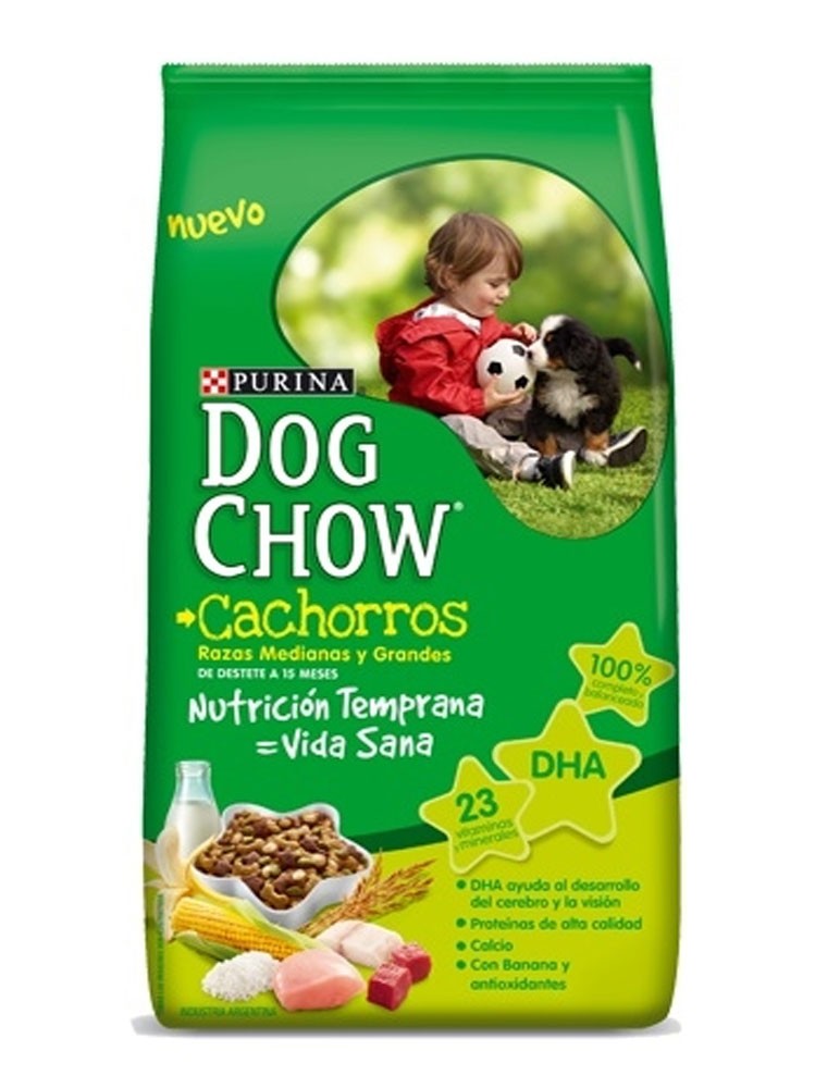 CONC DOG CHOW X 475 GR CACHORRO R MEDIA VERDE