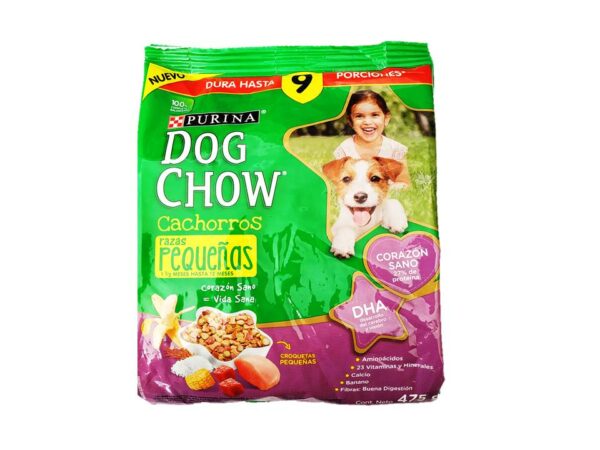CONC DOG CHOW X 475 GR CACHORRO R PEQ MORAD