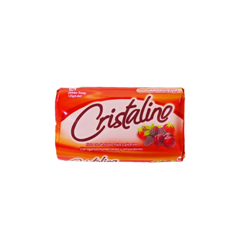 JABON BARRA CRISTALINO X 125 GR FRUTOS