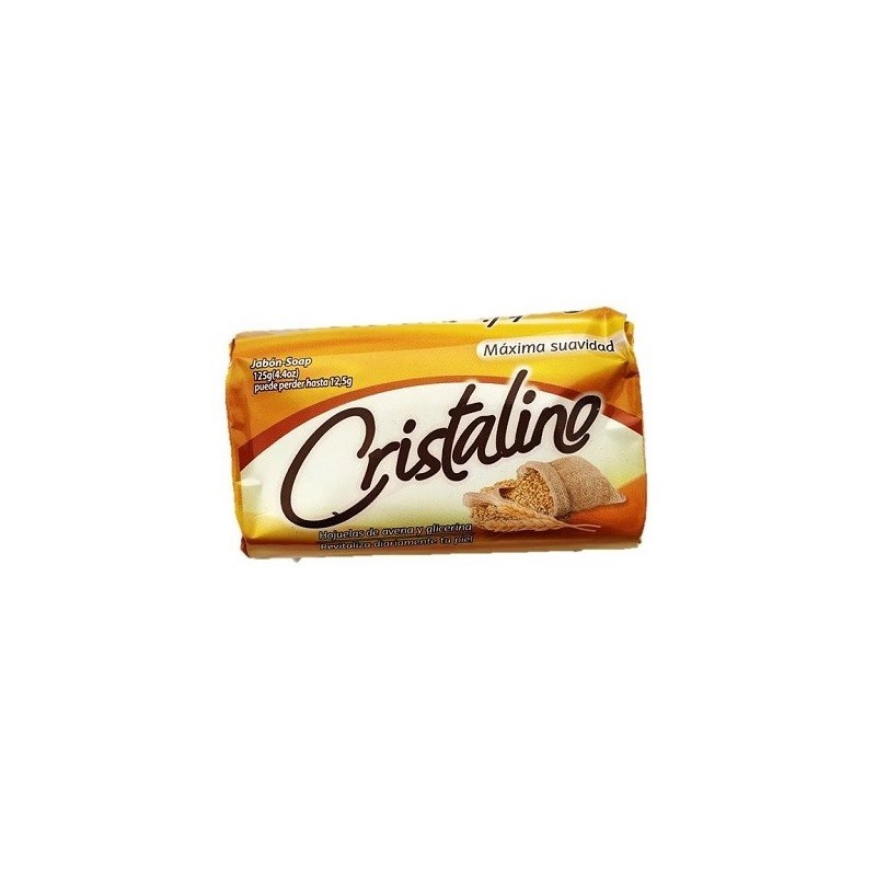 JABON BARRA CRISTALINO X 125 GR AVENA