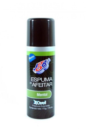 ESPUMA AFEITAR JGB X 175 ML MENTOL