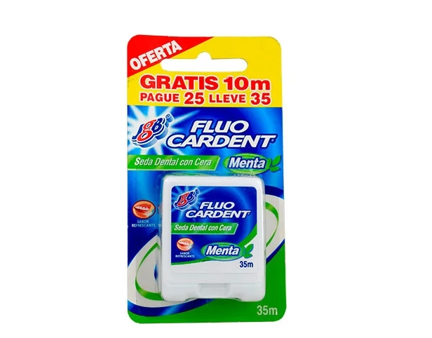 HILO DENTAL FLUO CARDENT X 35 M MENTA
